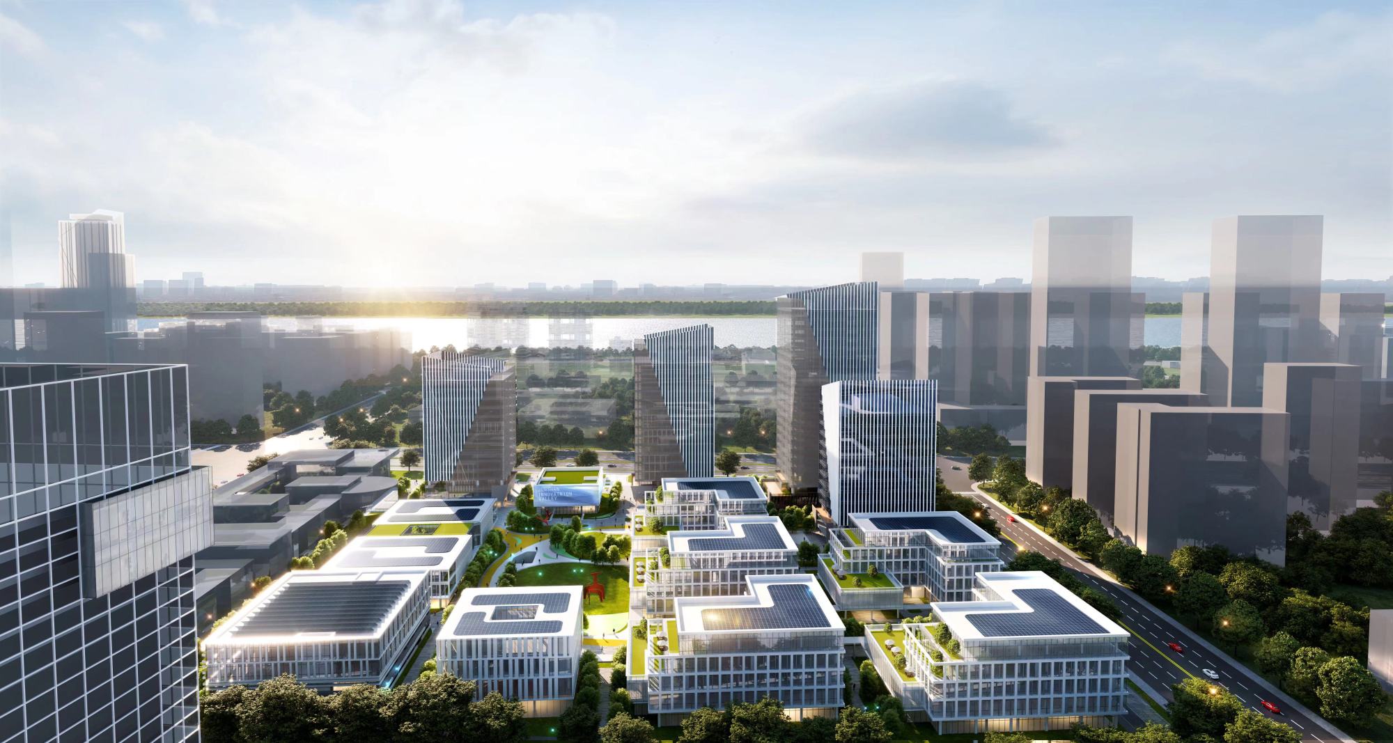 國(guó)家智能網(wǎng)聯(lián)汽車武漢測(cè)試示范區(qū)內(nèi)首個(gè)科創(chuàng)園區(qū)正式開建